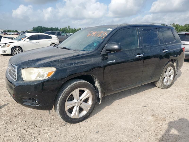 TOYOTA HIGHLANDER 2008 black 4dr spor gas JTEDS42A582004744 photo #1