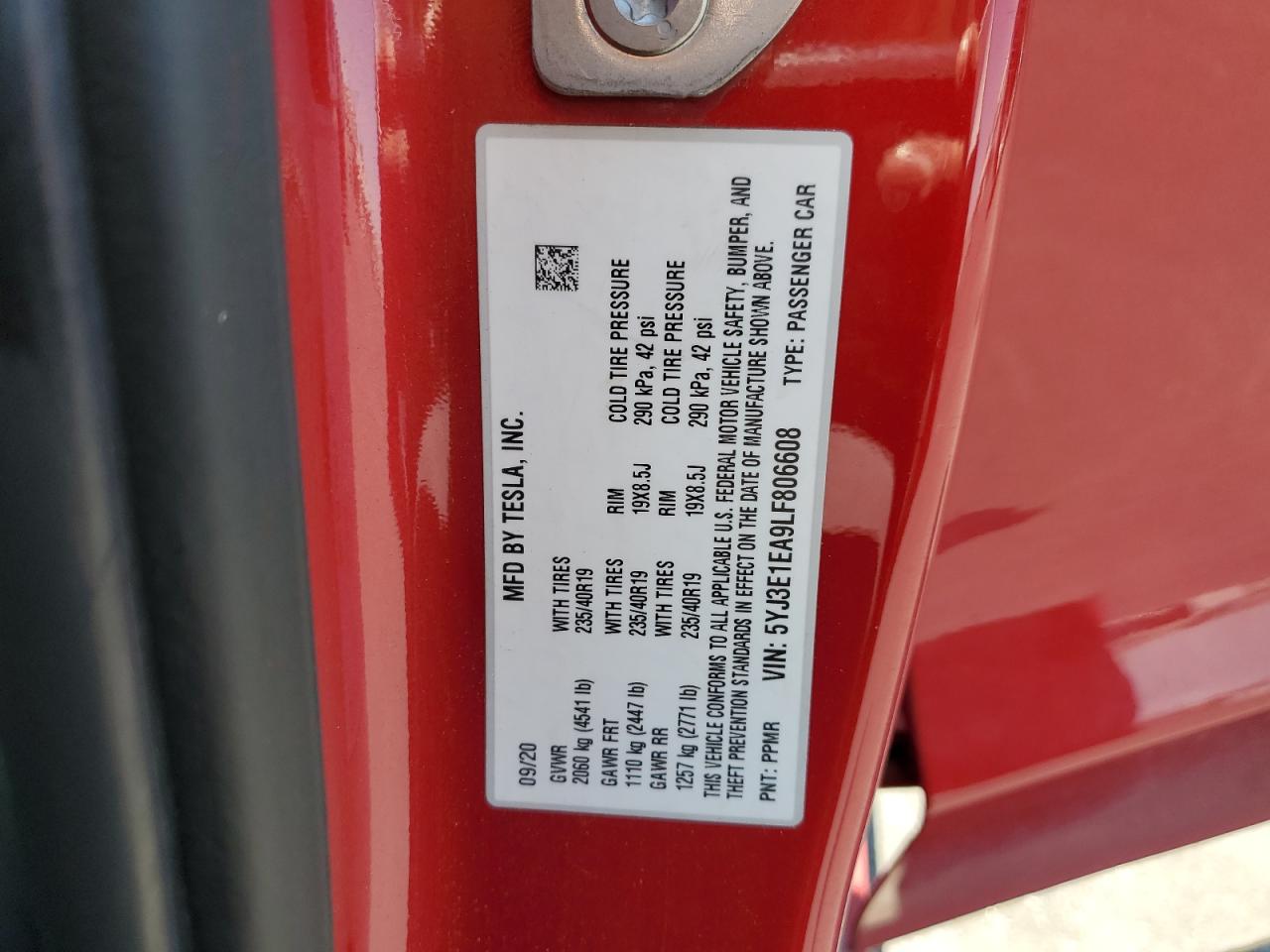 Tesla Model 3 2020