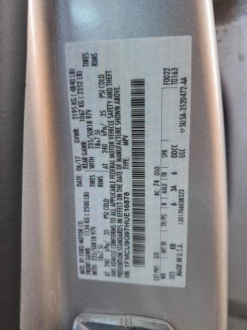 2017 FORD ESCAPE SE - 1FMCU9G97HUE16878
