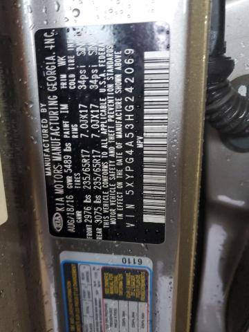2017 KIA SORENTO LX - 5XYPG4A53HG242069