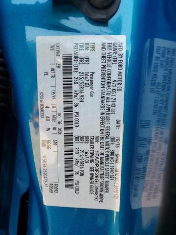 2016 FORD FOCUS SE - 1FADP3F29GL396810
