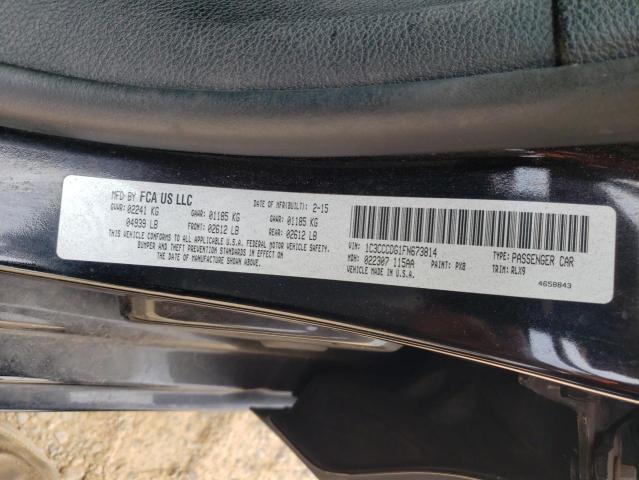 2015 CHRYSLER 200 S - 1C3CCCDG1FN673814