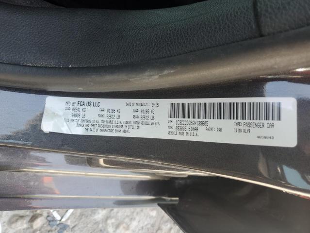 2016 CHRYSLER 200 S 1C3CCCDG5GN139605