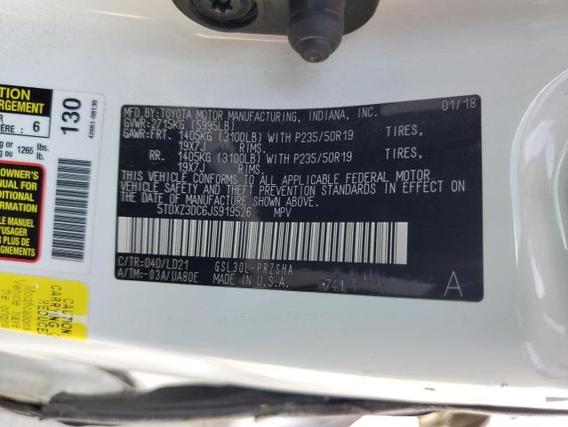 2018 TOYOTA SIENNA SE 5TDXZ3DC6JS919526