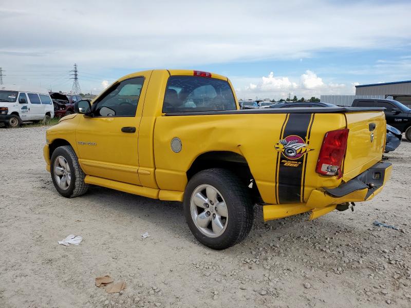 DODGE RAM 1500 S 2005 yellow  gas 1D7HA16D75J545216 photo #3