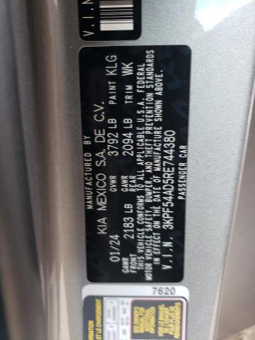 2024 KIA FORTE GT L - 3KPF54AD5RE744380