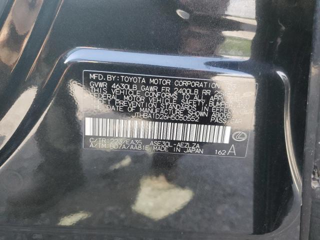 2017 LEXUS IS 200T JTHBA1D26H5050552
