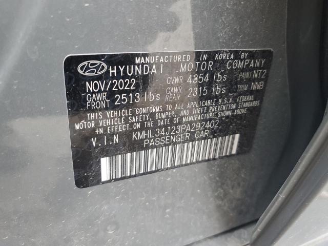 2023 HYUNDAI SONATA LIM KMHL34J23PA292402