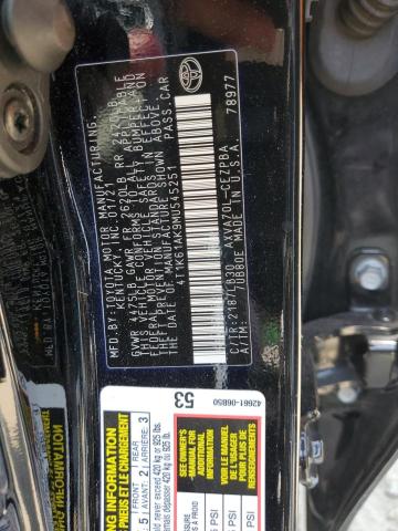 2021 TOYOTA CAMRY XSE - 4T1K61AK9MU545251