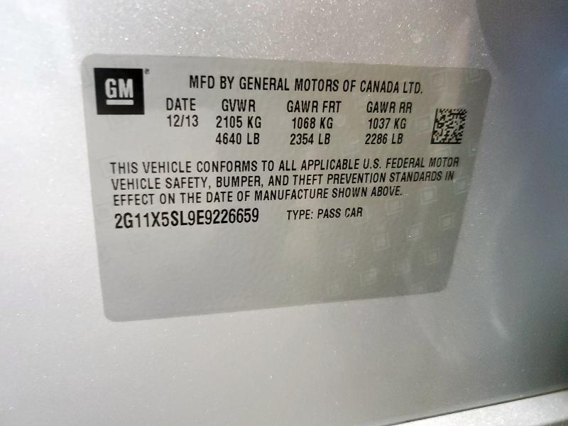 2014 CHEVROLET IMPALA LS - 2G11X5SL9E9226659