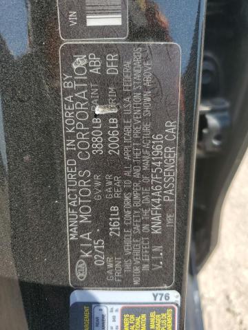 2015 KIA FORTE LX - KNAFK4A67F5419616