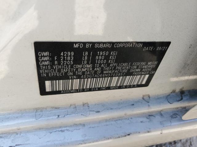2022 SUBARU IMPREZA PREMIUM 4S3GTAD66N3703957