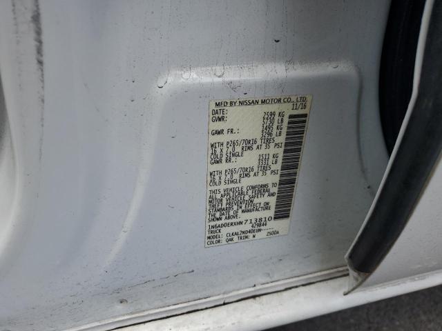 2017 NISSAN FRONTIER S 1N6AD0ERXHN713810