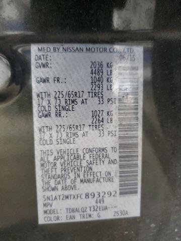 2015 NISSAN ROGUE S - 5N1AT2MTXFC893292
