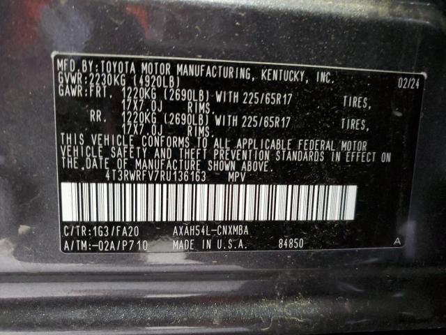 2024 TOYOTA RAV4 XLE 4T3RWRFV7RU136163