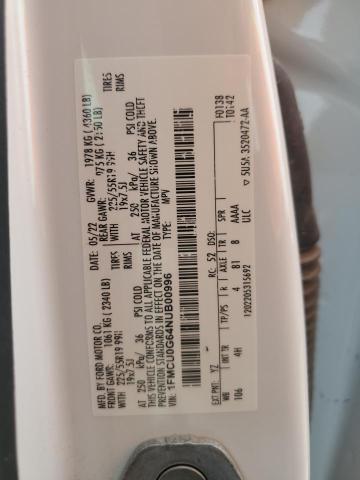2022 FORD ESCAPE SE - 1FMCU0G64NUB00996