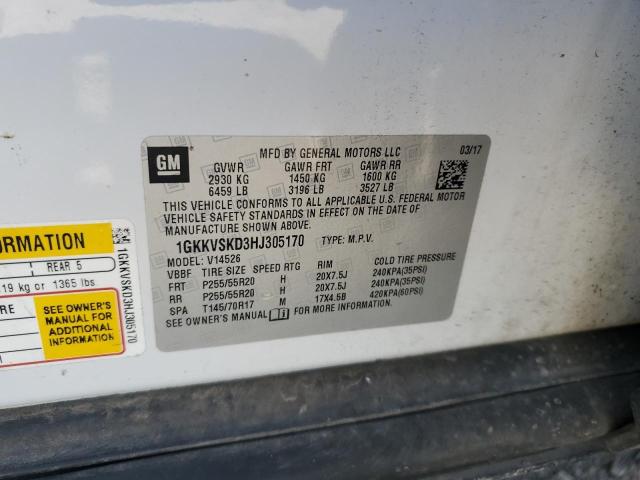 2017 GMC ACADIA LIM 1GKKVSKD3HJ305170