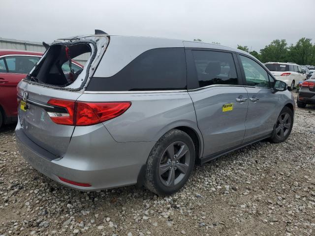 HONDA ODYSSEY EX 2021 silver  gas 5FNRL6H56MB039930 photo #4