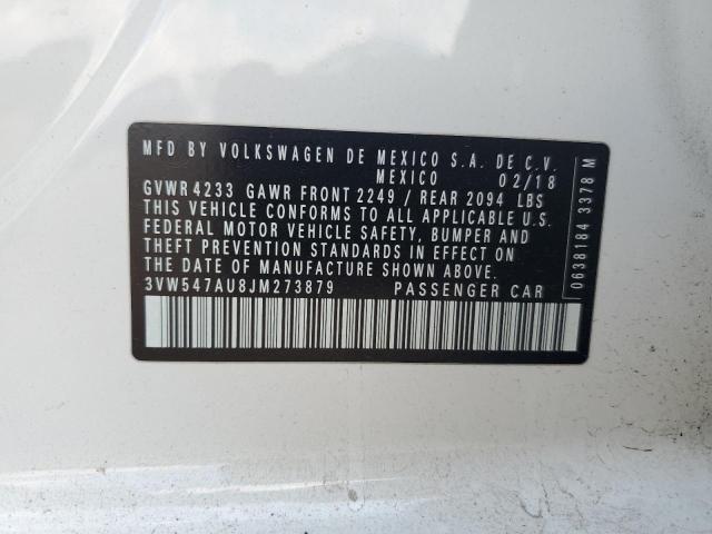 2018 VOLKSWAGEN GTI S 3VW547AU8JM273879