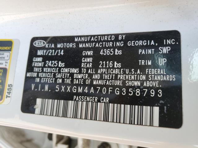 2015 KIA OPTIMA LX - 5XXGM4A70FG358793
