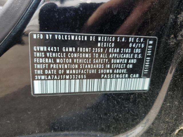 2015 VOLKSWAGEN JETTA TDI 3VWLA7AJ1FM332655