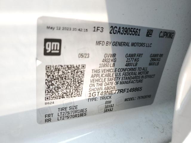 2024 GMC SIERRA K25 - 1GT49NE77RF149865