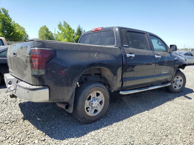TOYOTA TUNDRA CRE 2008 black crew pic gas 5TFDV58198X068572 photo #4
