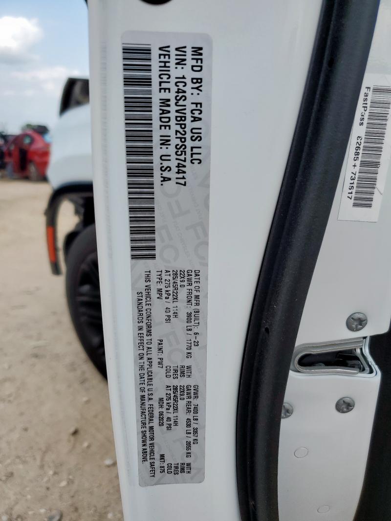 2023 JEEP WAGONEER S 1C4SJVBP2PS574417