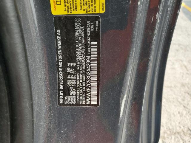 2016 MINI COOPER S WMWXP7C53G2A42994