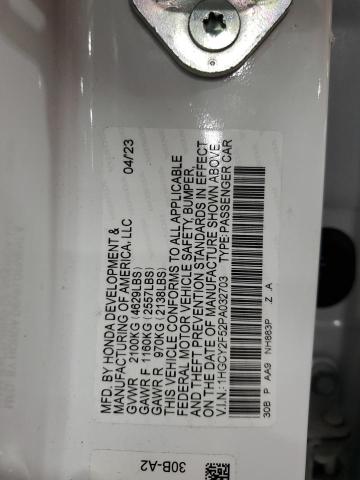 2023 HONDA ACCORD HYB 1HGCY2F52PA032703