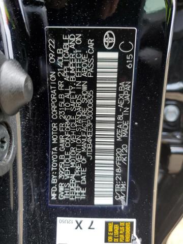 2023 TOYOTA COROLLA LE - JTDB4MEE3P3000835
