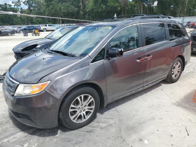HONDA ODYSSEY EX 2012 gray  gas 5FNRL5H64CB145486 photo #1