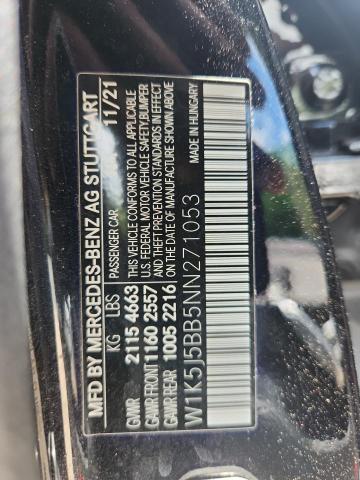 2022 MERCEDES-BENZ CLA AMG 35 W1K5J5BB5NN271053