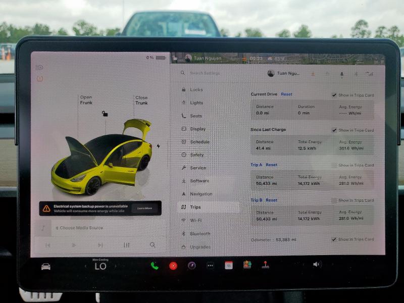 2022 TESLA MODEL 3 5YJ3E1EC3NF180882