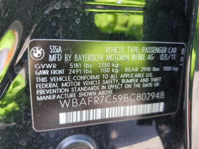 wbafr7c59bc802948 - 2011 Bmw 5 series i - #61359945