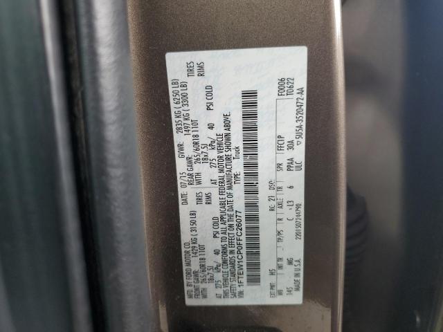 2015 FORD F150 SUPER - 1FTEW1CP0FFC26077