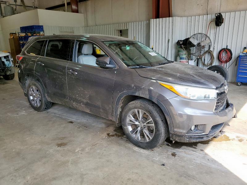 Vin: 5tdzkrfh2fs064453, lot: 59219875, toyota highlander le 20154