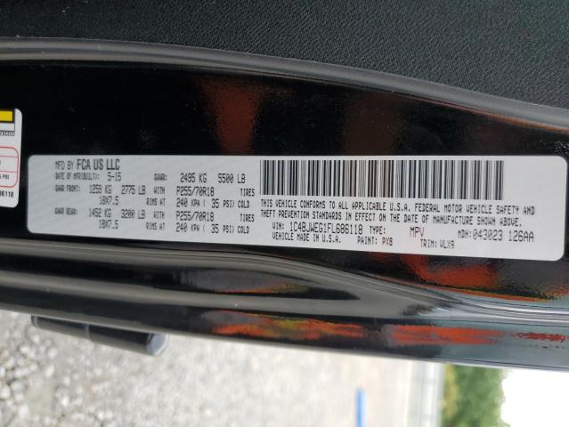 2015 JEEP WRANGLER U - 1C4BJWEG1FL686118