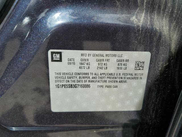 2016 CHEVROLET CRUZE LIMI - 1G1PE5SB3G7160086