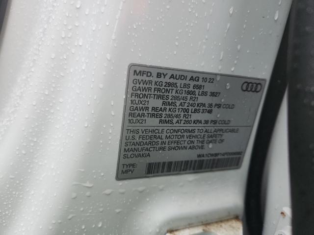 2023 AUDI SQ8 PRESTI WA1CWBF14PD006582