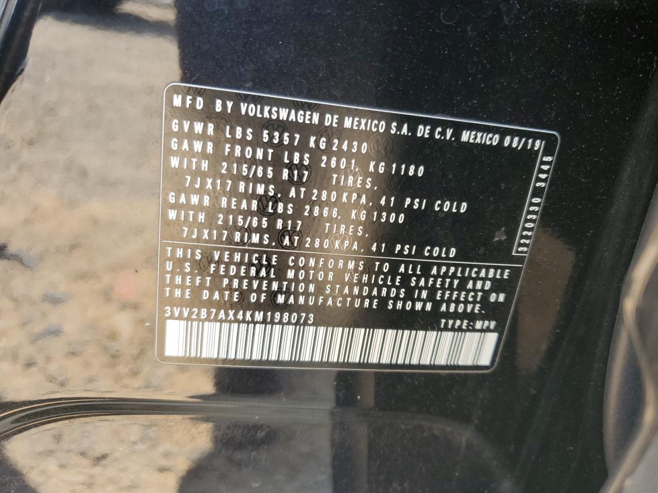 VOLKSWAGEN TIGUAN SE