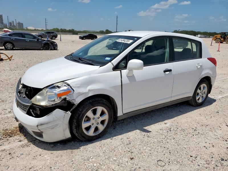 NISSAN VERSA S 2009 white  gas 3N1BC13E59L476387 photo #1