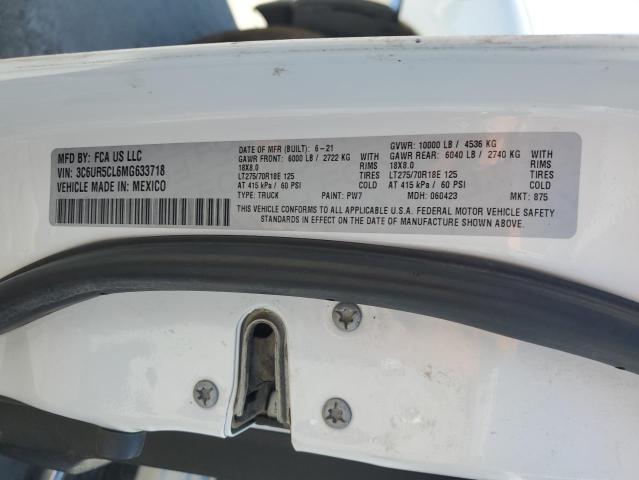 2021 RAM 2500 TRADE 3C6UR5CL6MG633718