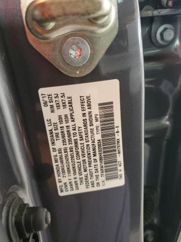 2017 HONDA CR-V EXL - 7FARW1H86HE020034