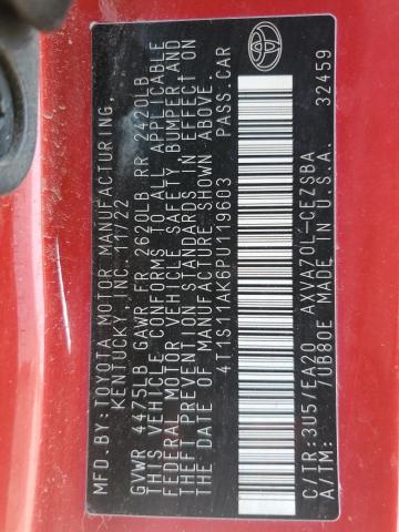 2023 TOYOTA CAMRY SE N - 4T1S11AK6PU119603