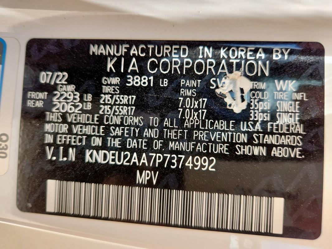 2023 KIA SELTOS S KNDEU2AA7P7374992