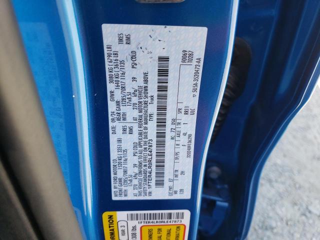 2024 FORD RANGER RAP 1FTER4LR0RLE47873
