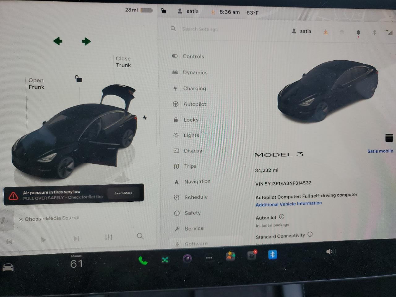 Lot #3316742401 2022 TESLA MODEL 3