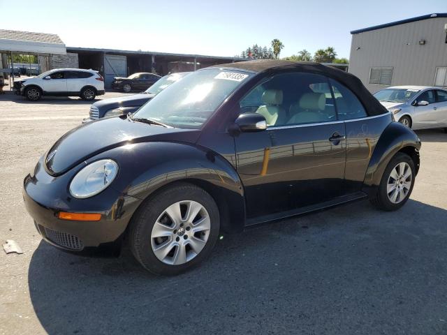 VOLKSWAGEN NEW BEETLE 2008 black  gas 3VWPG31Y98M414612 photo #1
