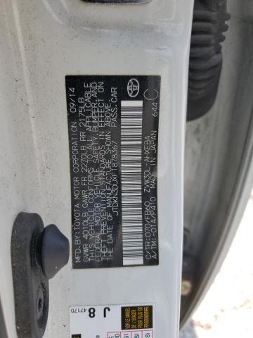 2015 TOYOTA PRIUS - JTDKN3DUXF1878367